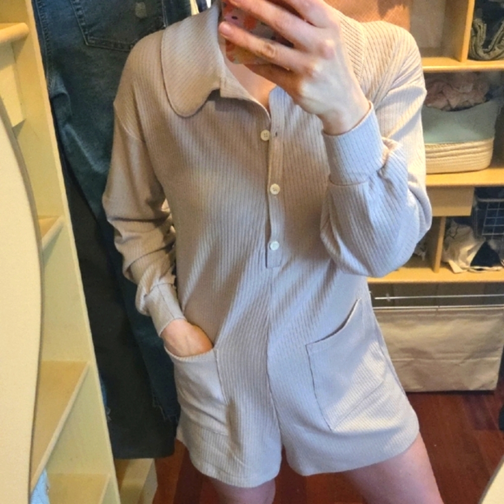 Smash + Tess & Jillian Harris Colab Cottage Collection Shorty Romper